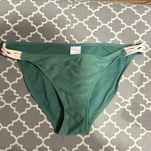 Green and Pink Xhilaration swim bottoms